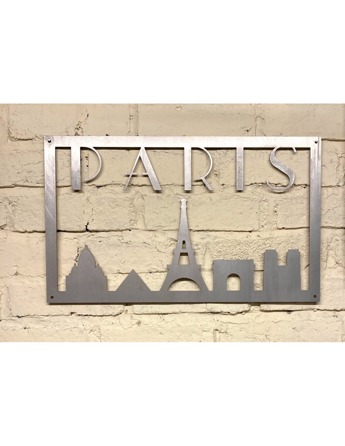 Paris France décoration - Plaque Retro pour Décoration de mur